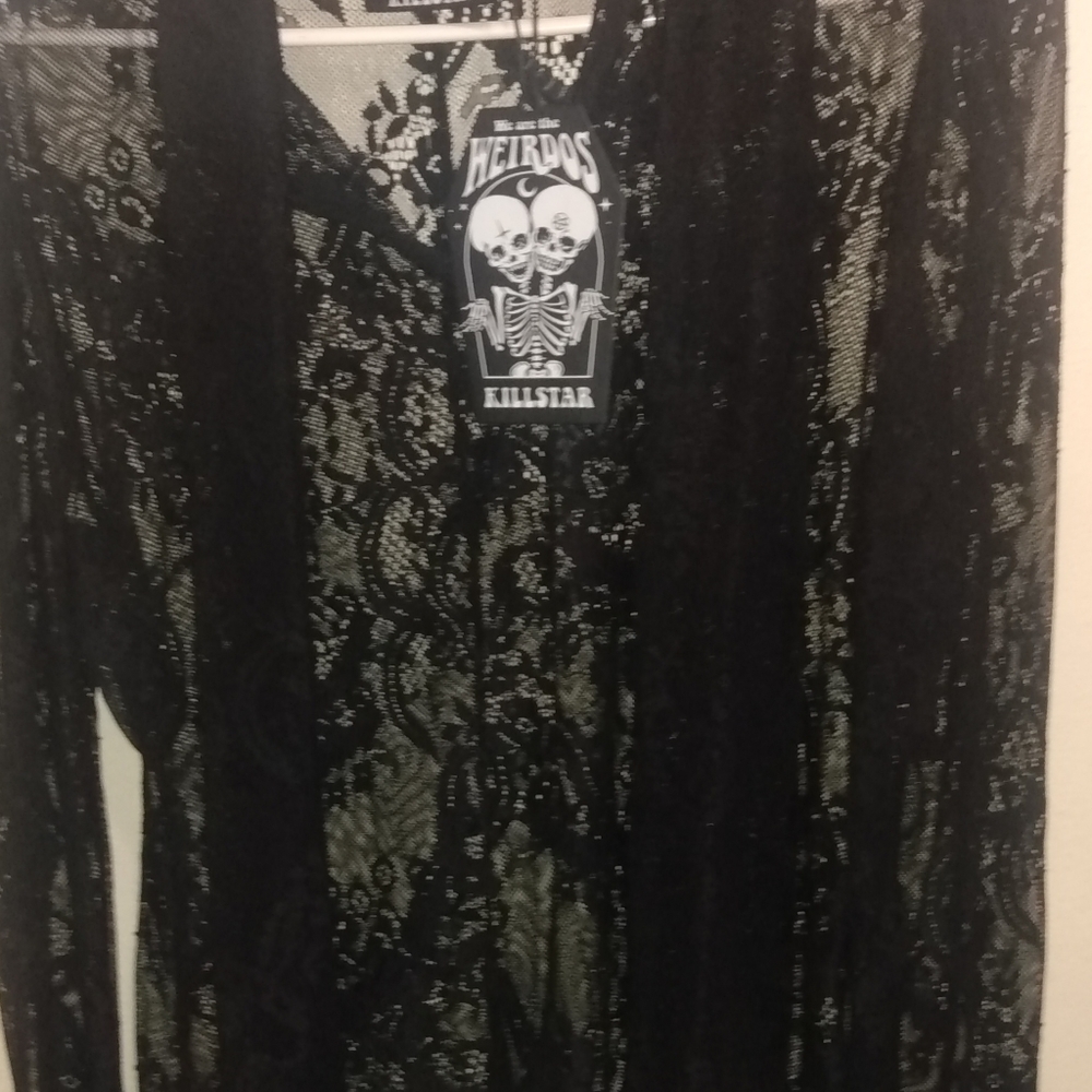 Lace bell sleeved blouse - Picture 1 of 2